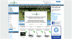 Desktop Screenshot of fairwaygolf.se